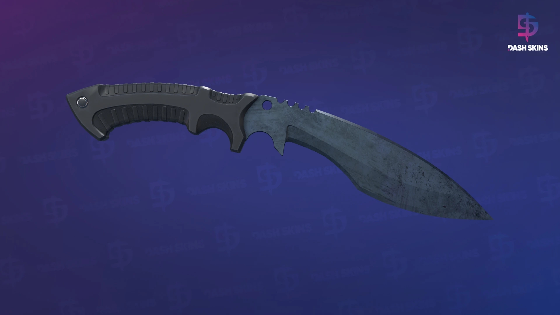 ★ Kukri Knife | Blue Steel (Field-Tested) Screenshot Playside