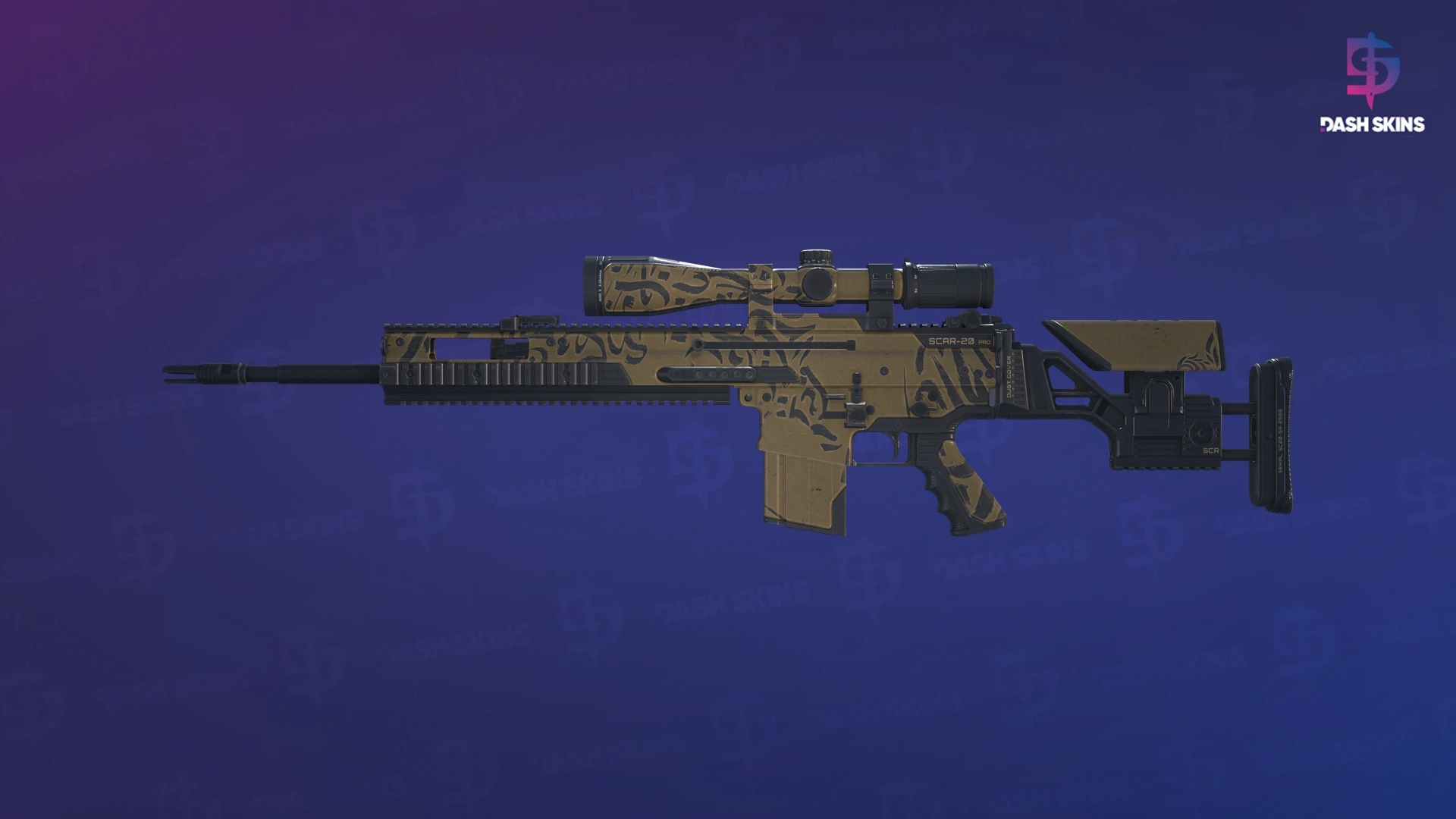 SCAR-20 | Sirocco Script (Factory New) Screenshot Playside