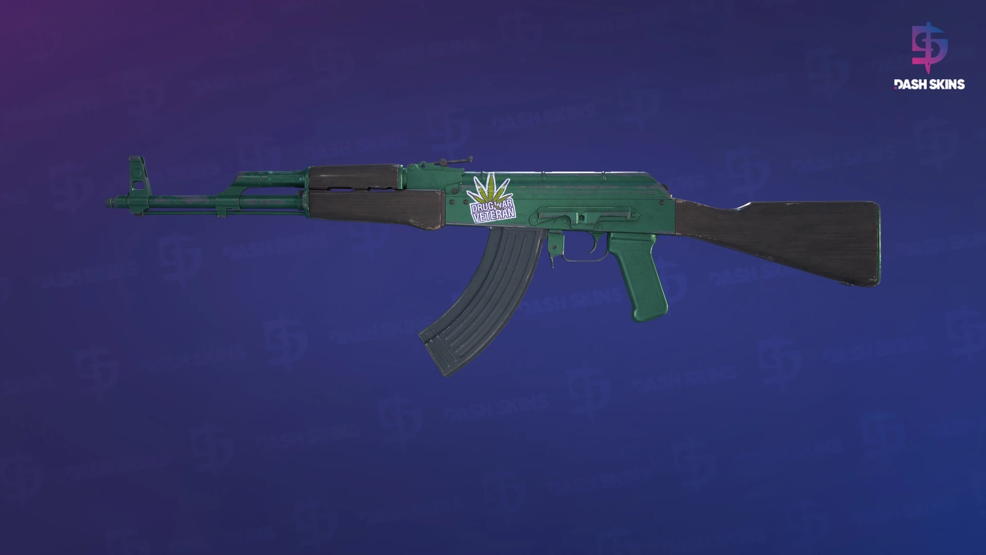 AK-47 | Wintergreen (Field-Tested) Screenshot Playside