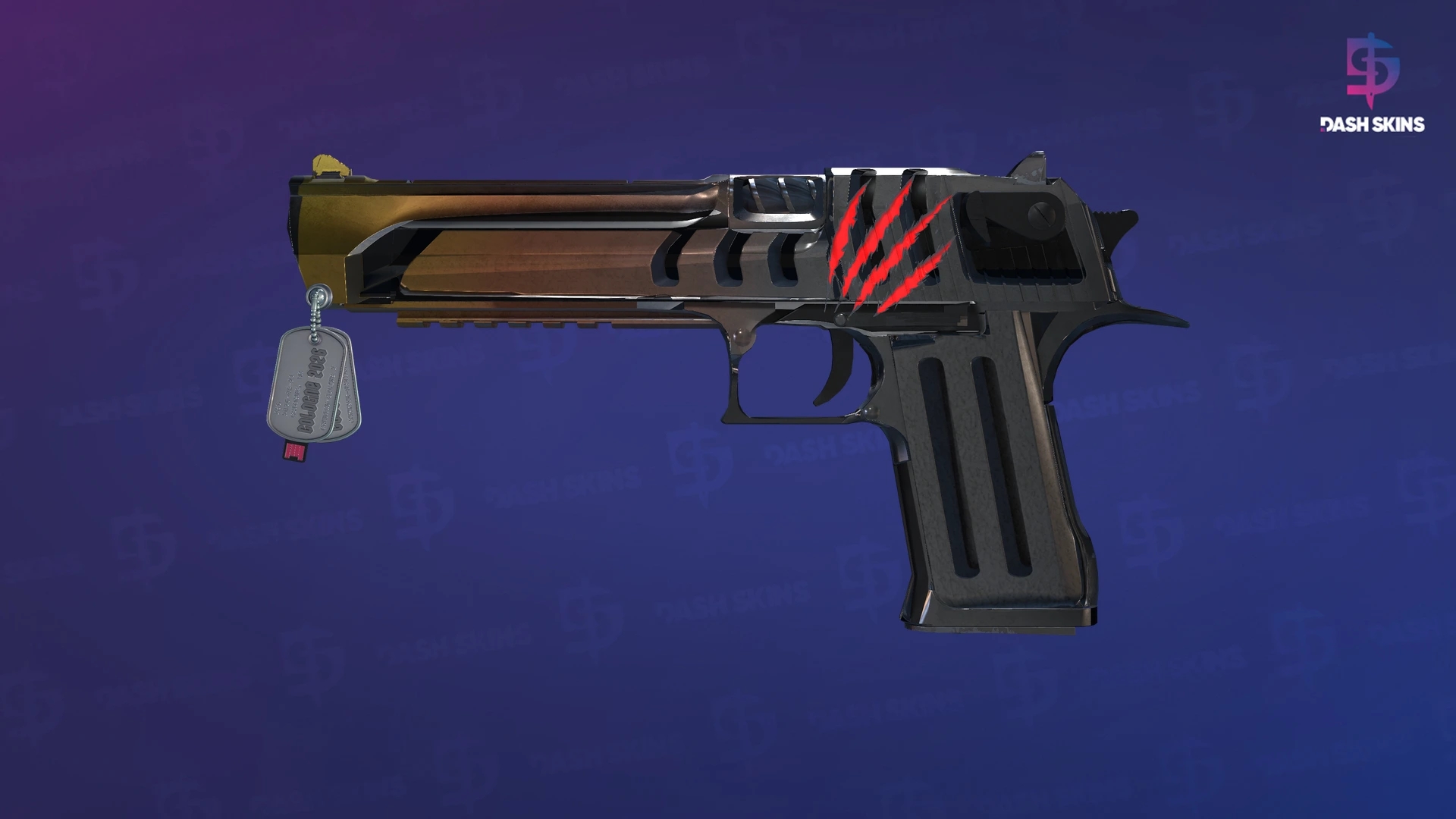 Desert Eagle | Light Rail (Well-Worn) Screenshot Playside