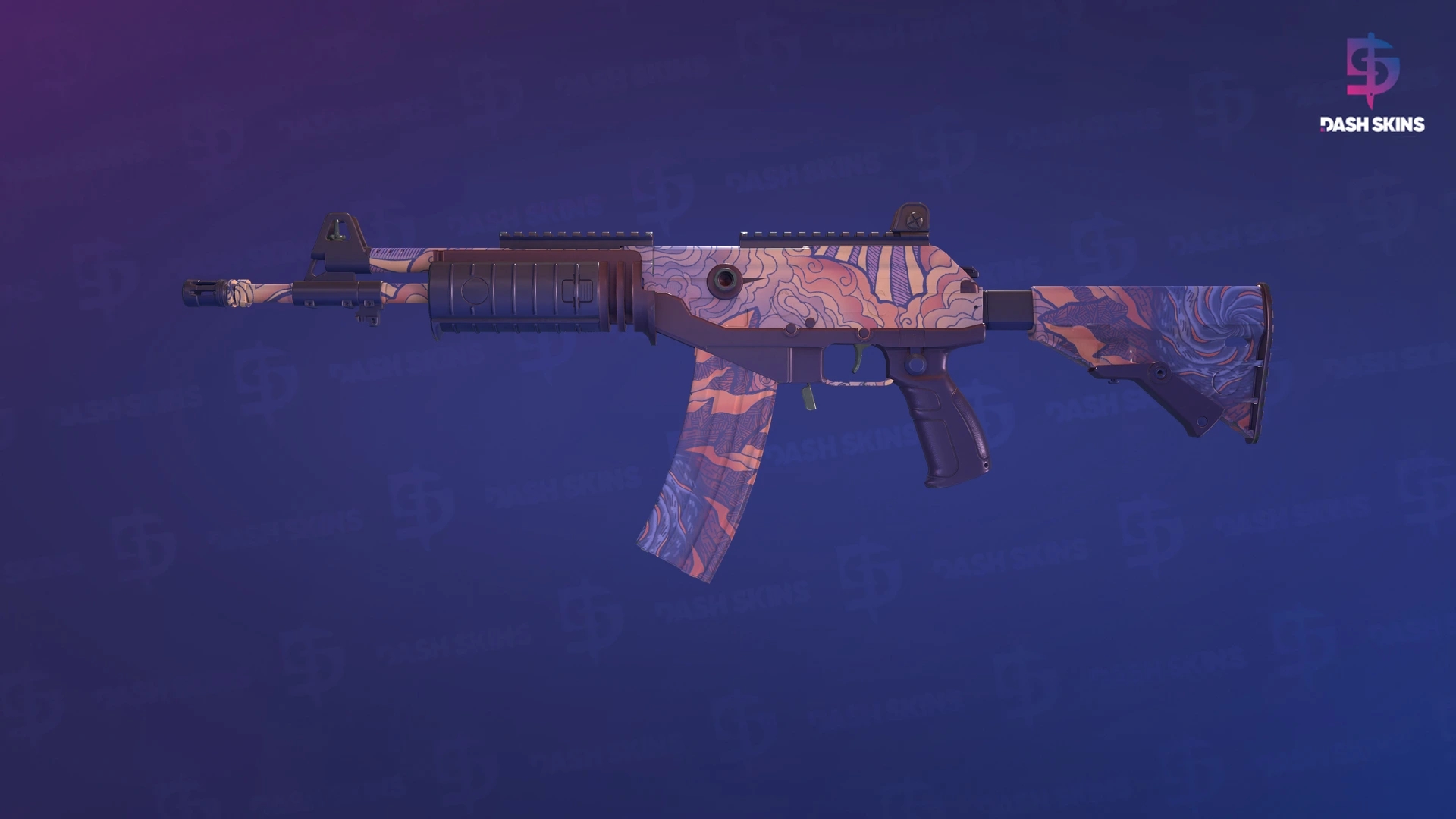 Galil AR | Sky Mandala (Minimal Wear) Screenshot Playside