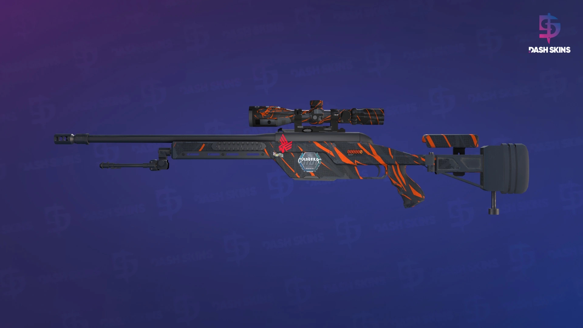 StatTrak™ SSG 08 | Slashed (Field-Tested) Screenshot Playside