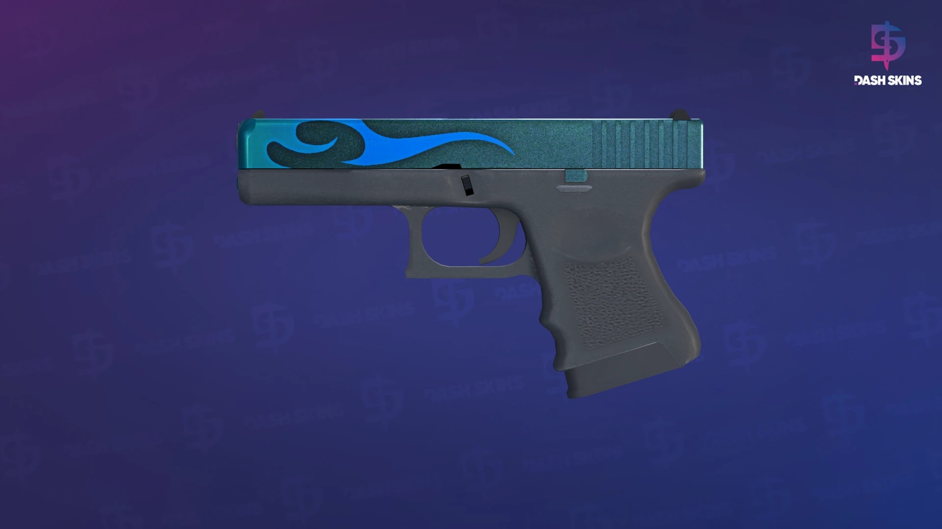 Glock-18 | Bunsen Burner (Minimal Wear) Screenshot Playside