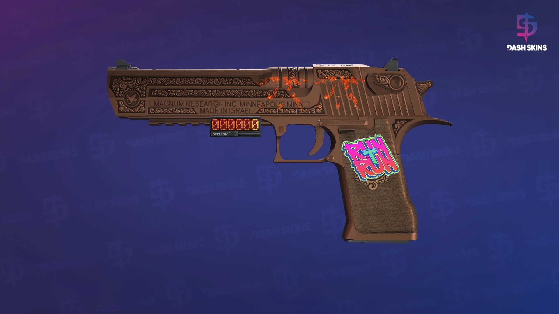 StatTrak™ Desert Eagle | Corinthian (Minimal Wear) Screenshot Playside