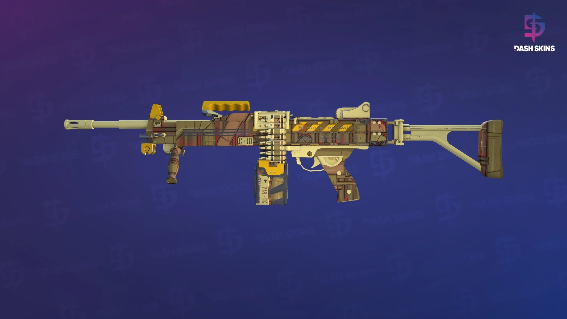 Negev | Bulkhead (Factory New) Screenshot Playside