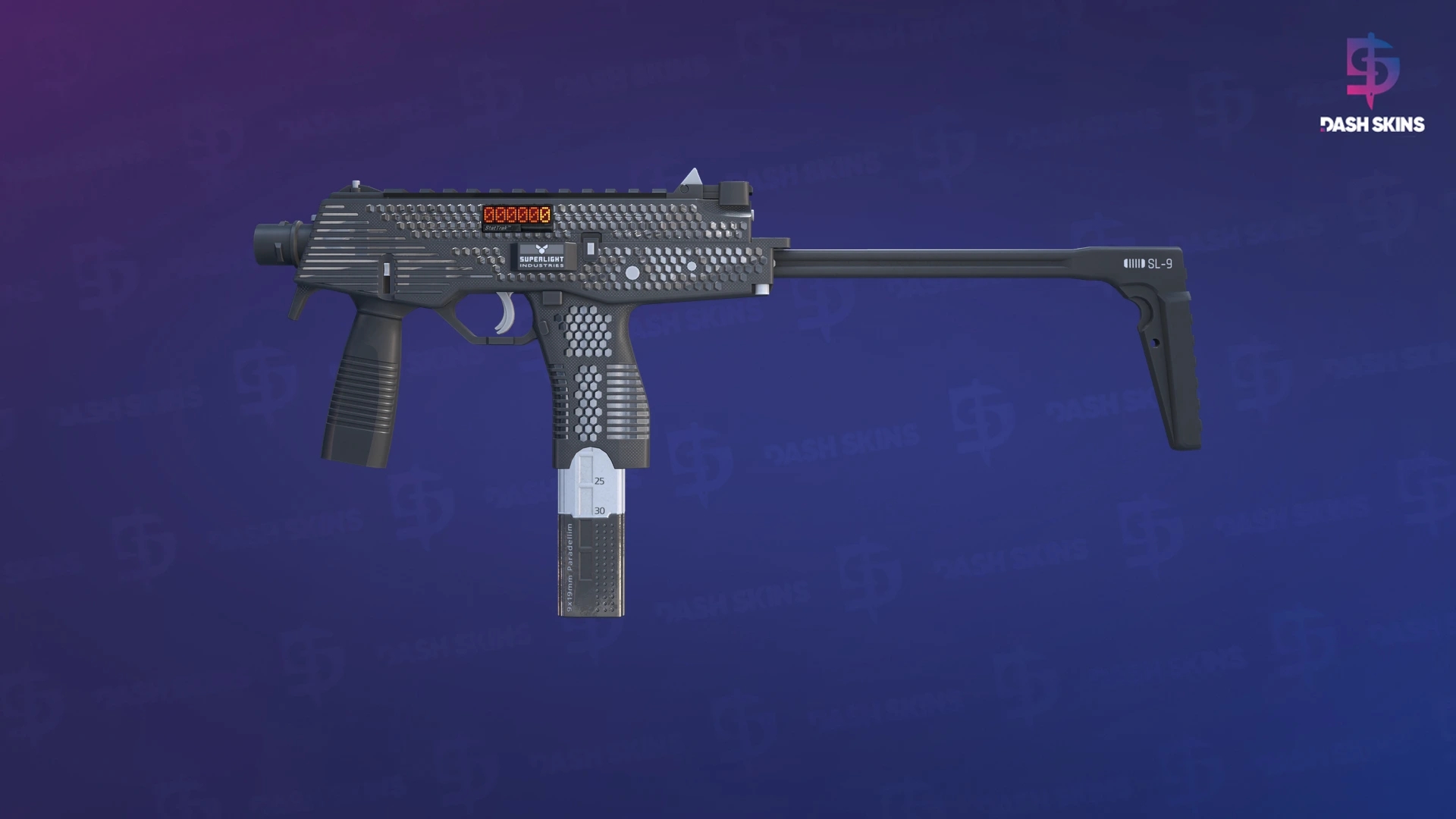 StatTrak™ MP9 | Featherweight (Minimal Wear) Screenshot Playside