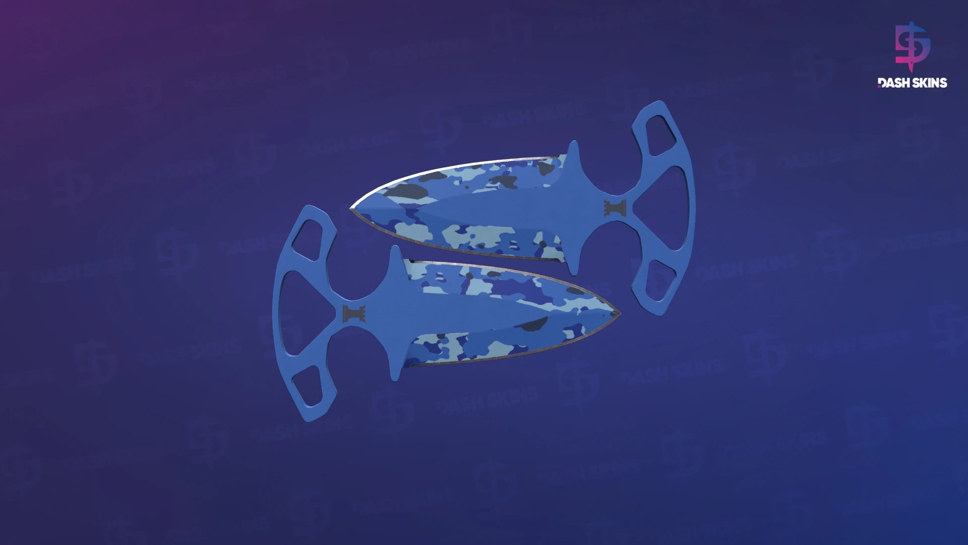 ★ Shadow Daggers | Bright Water (Factory New) Screenshot Playside
