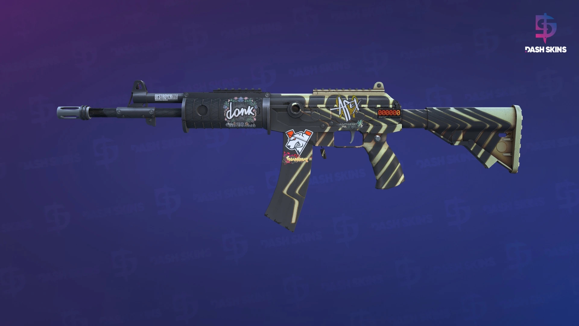 StatTrak™ Galil AR | Destroyer (Minimal Wear) Screenshot Playside