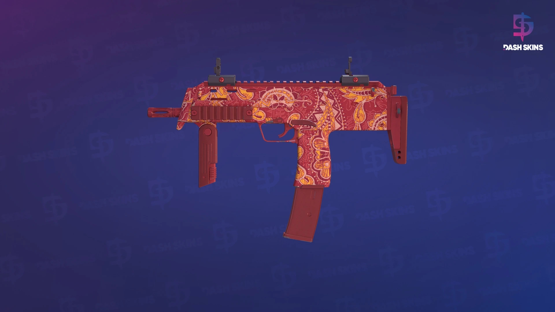 MP7 | Coral Paisley (Factory New) Screenshot Playside