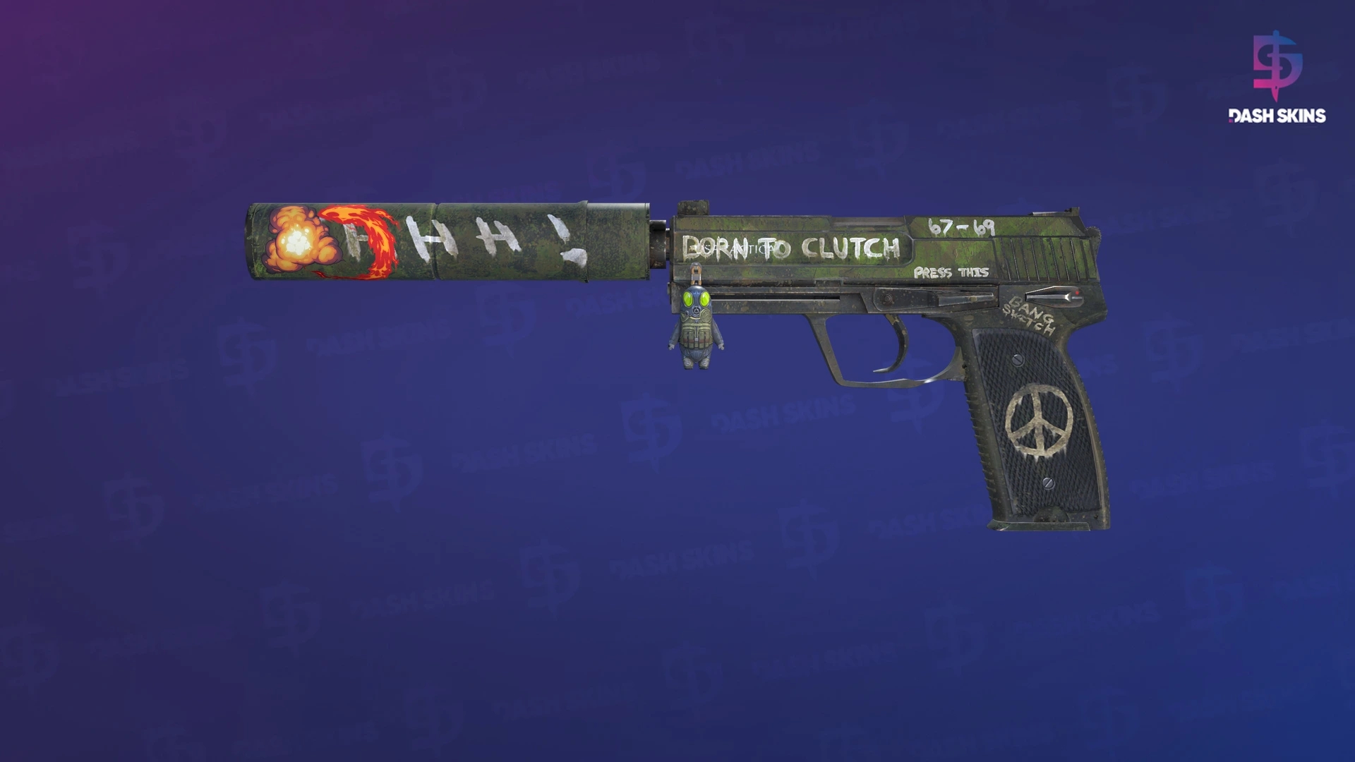 USP-S | Flashback (Minimal Wear) Screenshot Playside