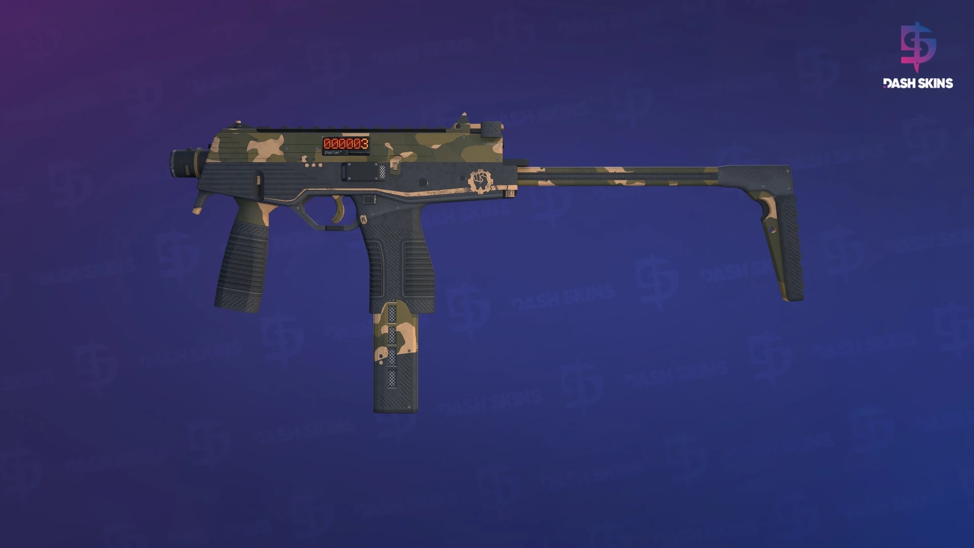 StatTrak™ MP9 | Black Sand (Minimal Wear) Screenshot Playside