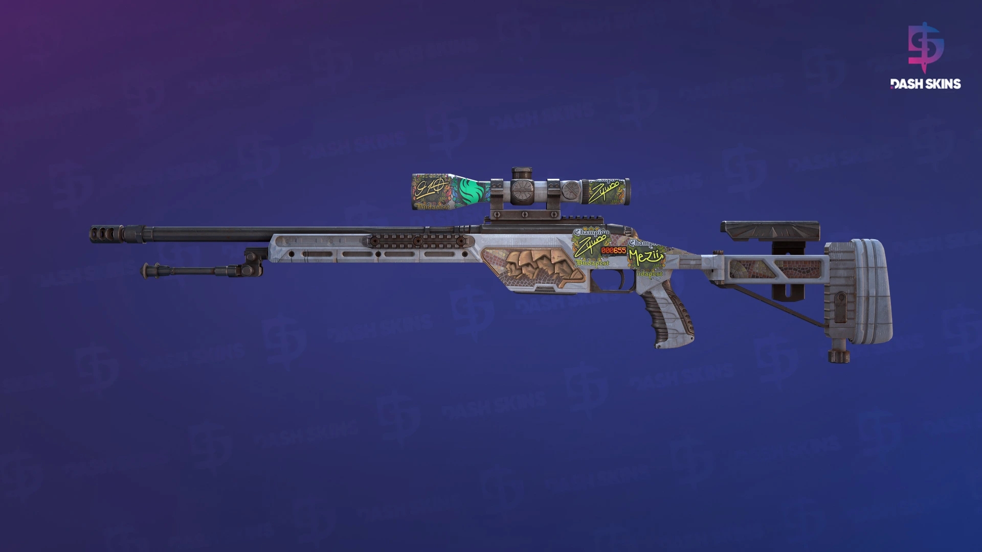 StatTrak™ SSG 08 | Memorial (Minimal Wear) Screenshot Playside