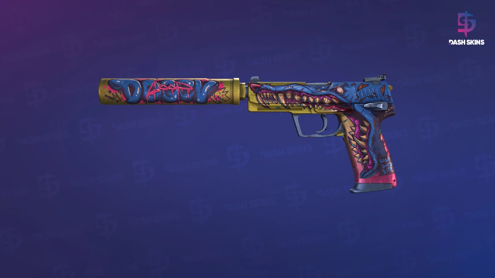 USP-S | Jawbreaker (Battle-Scarred) Screenshot Playside