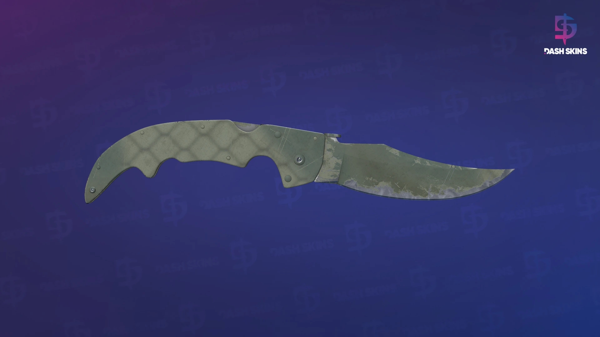 ★ Falchion Knife | Safari Mesh (Field-Tested) Screenshot Playside