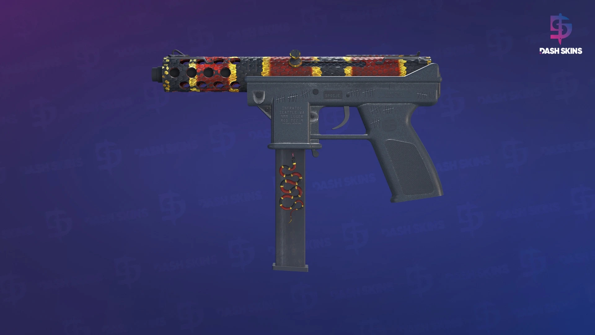 Tec-9 | Snek-9 (Field-Tested) Screenshot Playside