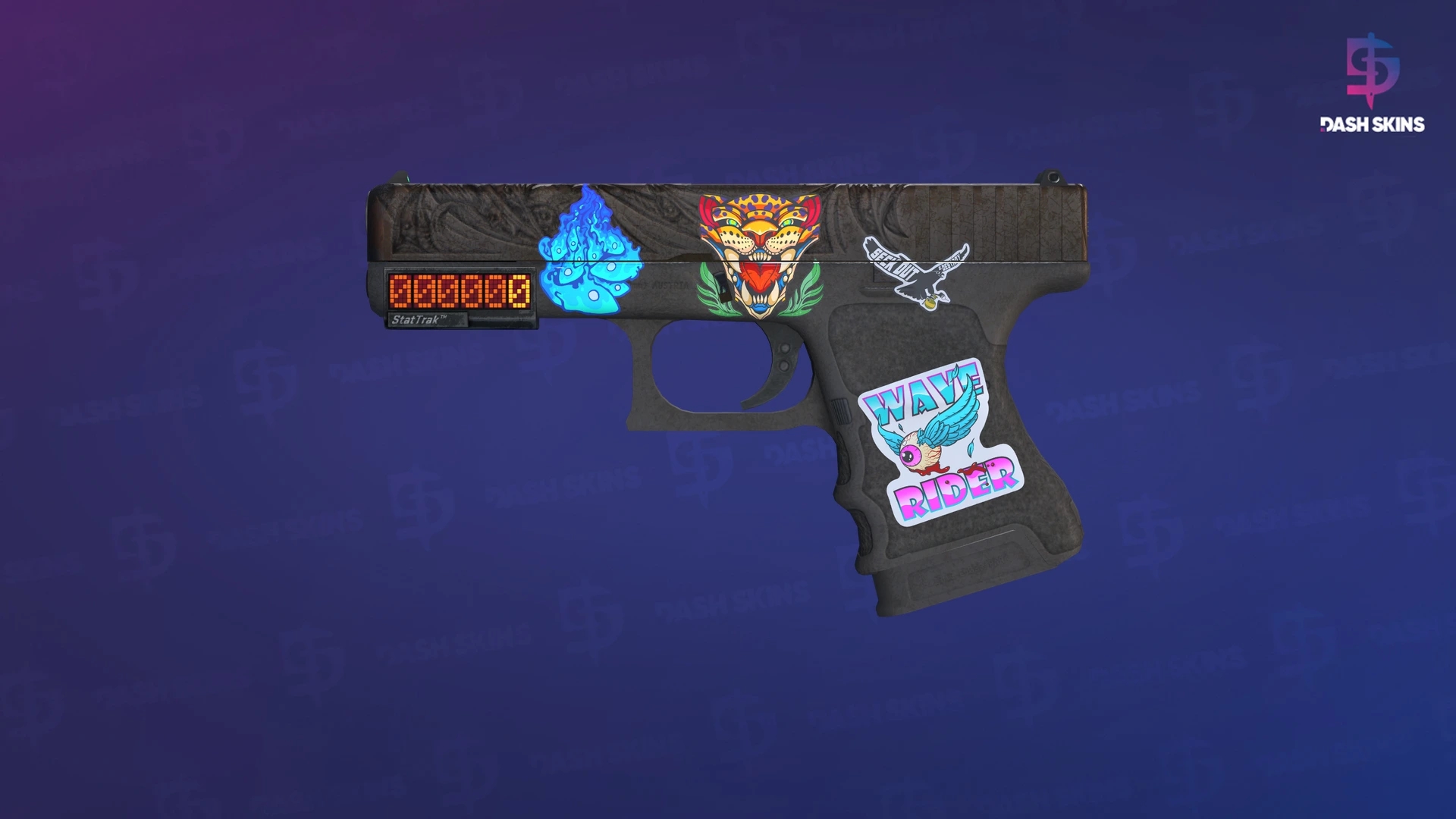 StatTrak™ Glock-18 | Wraiths (Battle-Scarred) Screenshot Playside