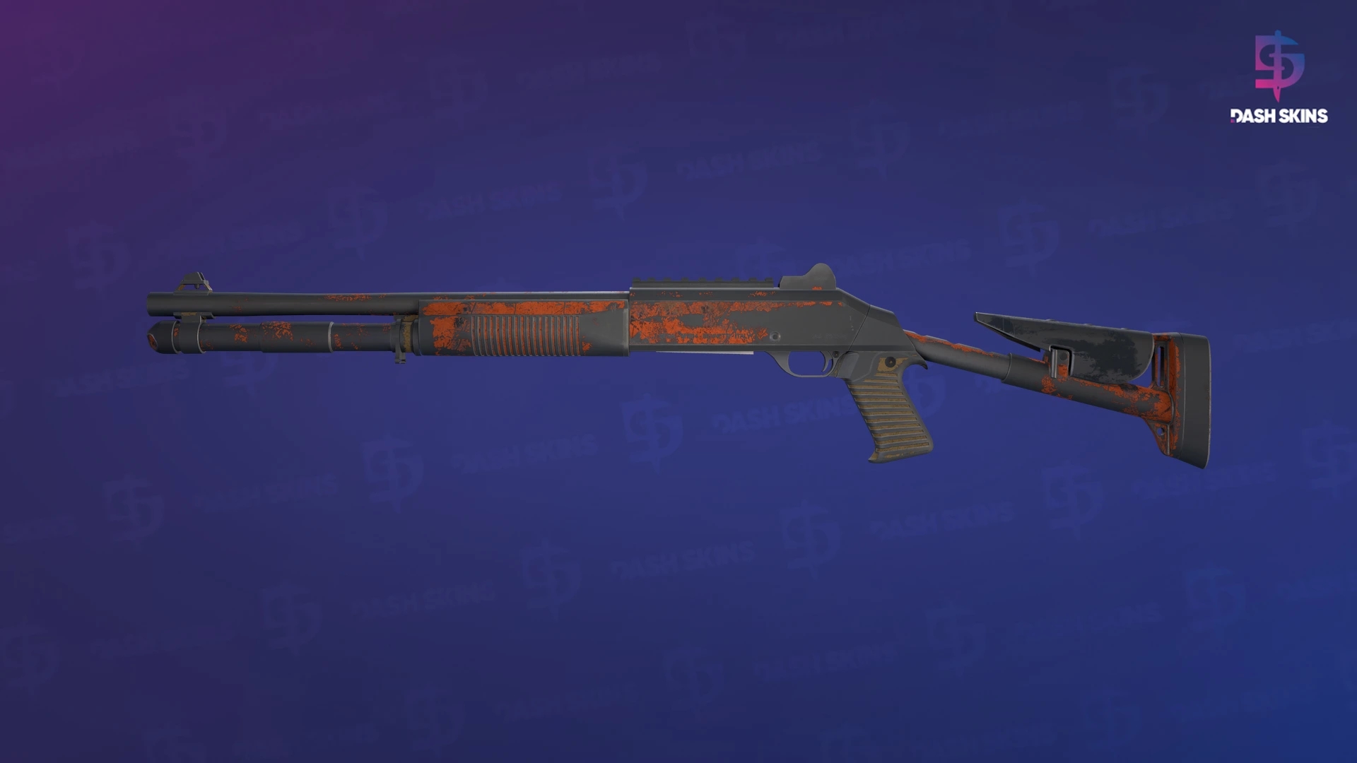 XM1014 | Blaze Orange (Battle-Scarred) Screenshot Playside