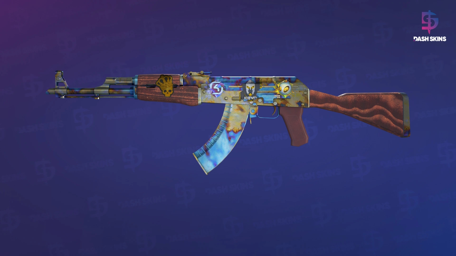 AK-47 | Case Hardened (Field-Tested) Screenshot Playside