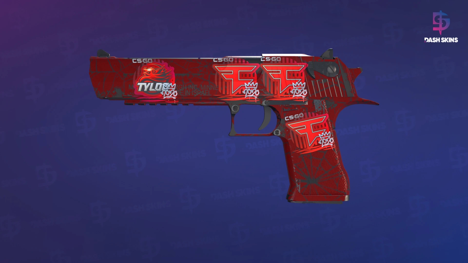 Desert Eagle | Crimson Web (Field-Tested) Screenshot Playside