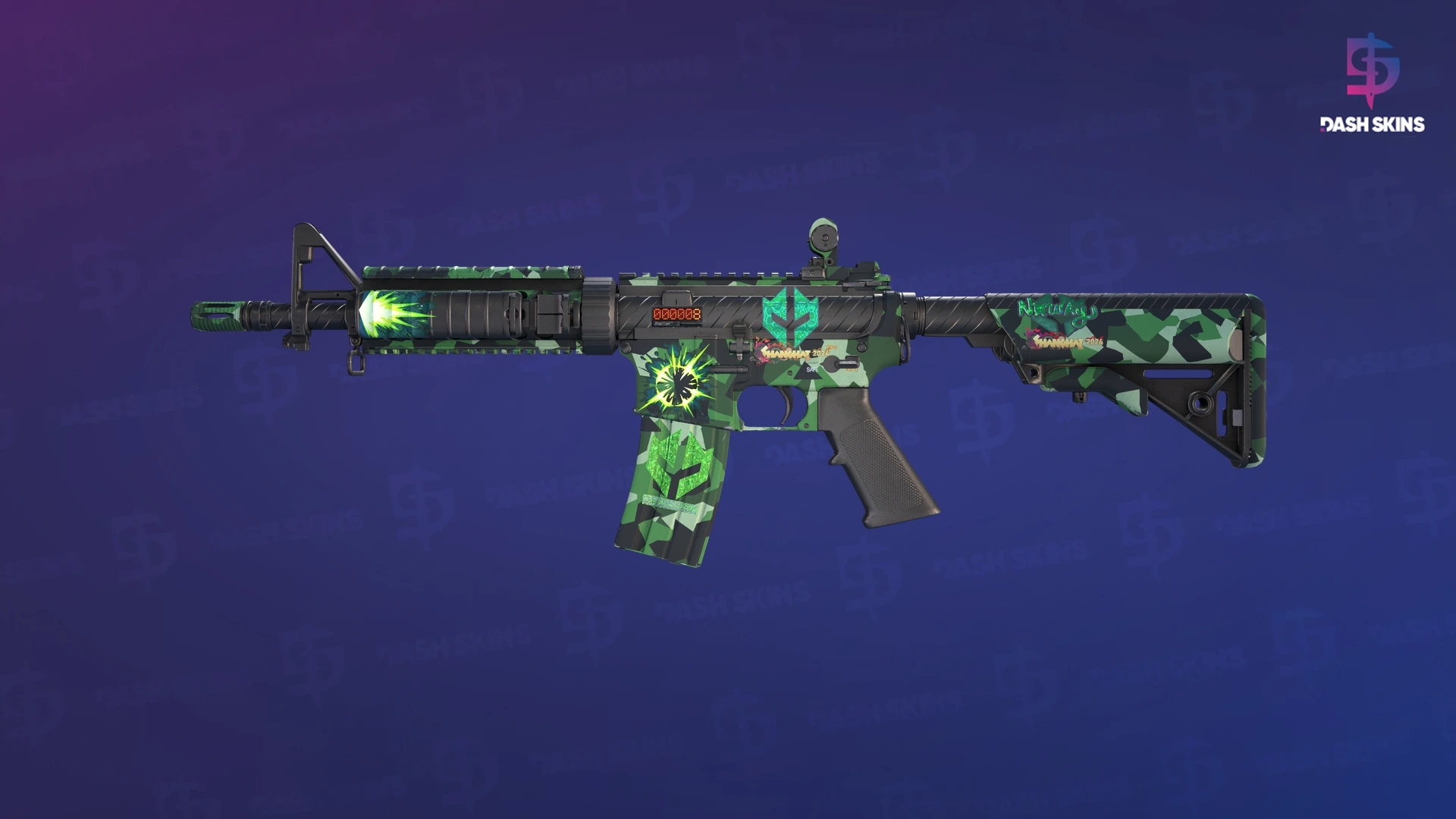 StatTrak™ M4A4 | Choppa (Minimal Wear) Screenshot Playside