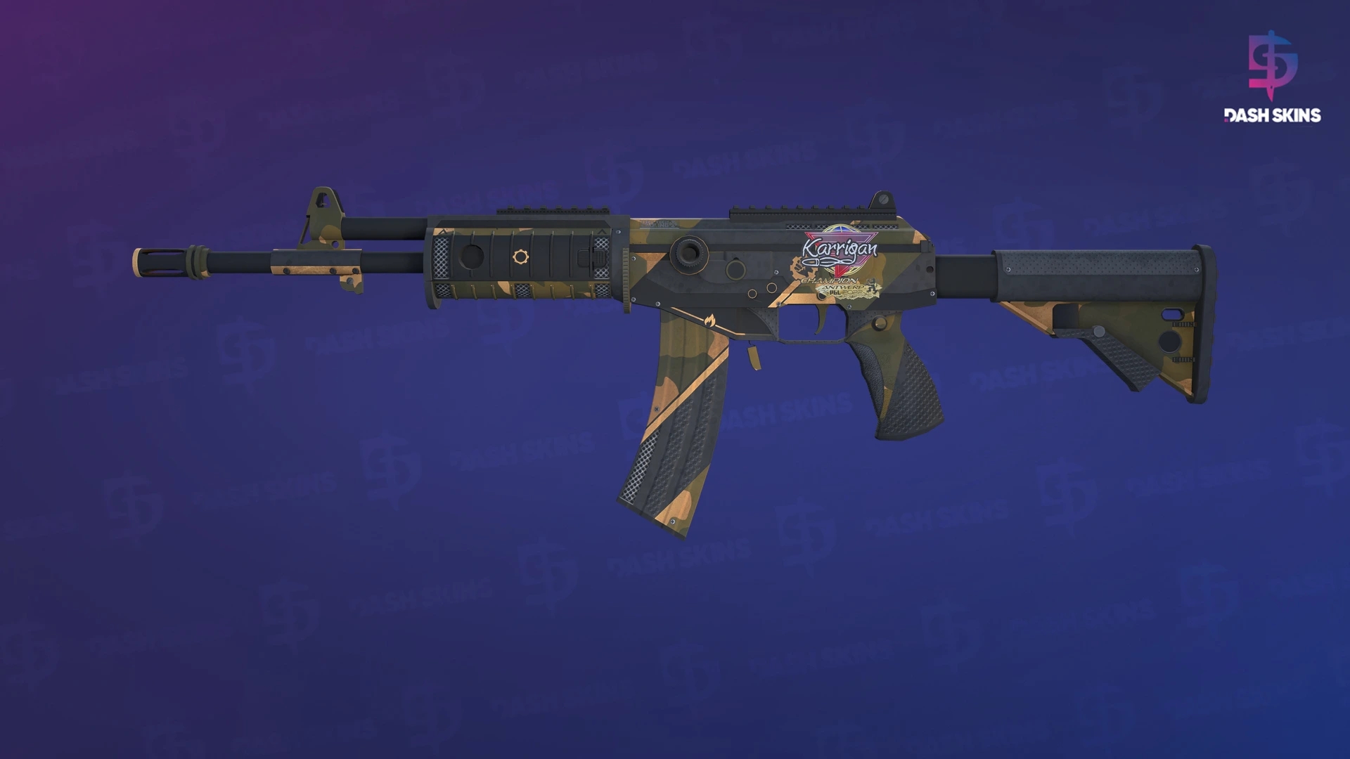 Galil AR | Black Sand (Minimal Wear) Screenshot Playside