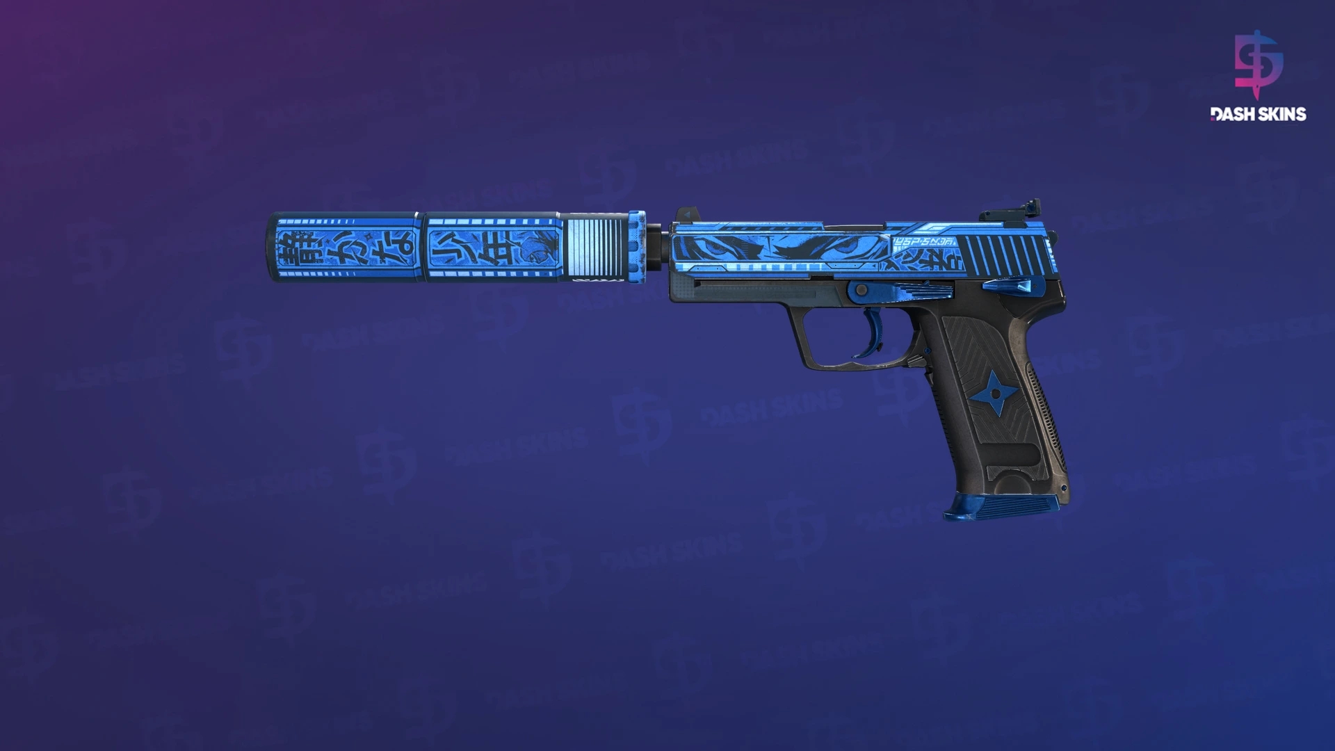 USP-S | Silent Shot (Well-Worn) Screenshot Playside