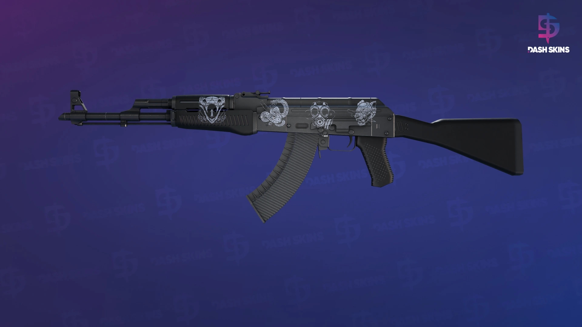 AK-47 | Slate (Minimal Wear) Screenshot Playside