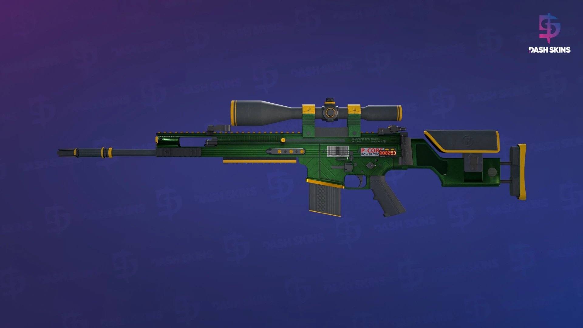 StatTrak™ SCAR-20 | Powercore (Factory New) Screenshot Playside