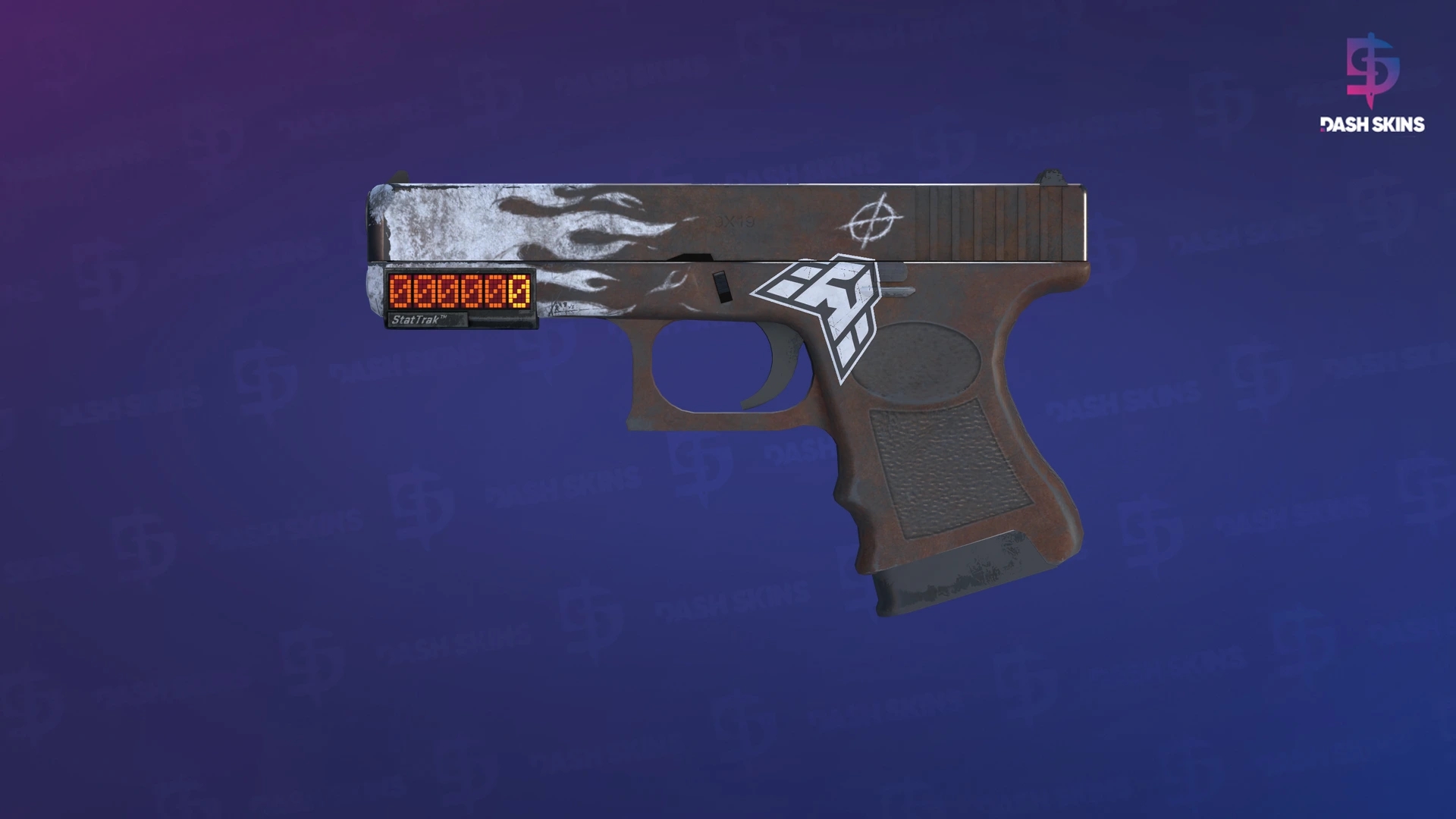 StatTrak™ Glock-18 | Oxide Blaze (Field-Tested) Screenshot Playside