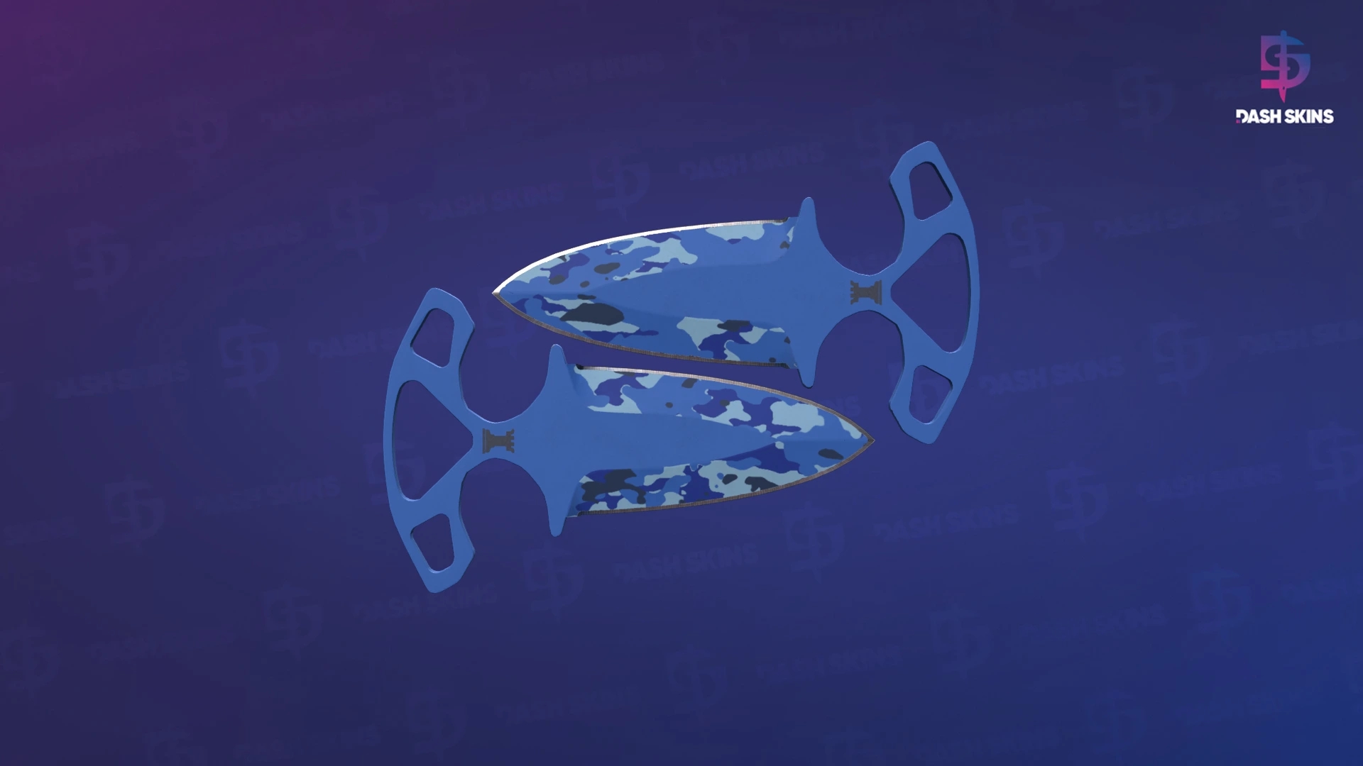★ Shadow Daggers | Bright Water (Factory New) Screenshot Playside