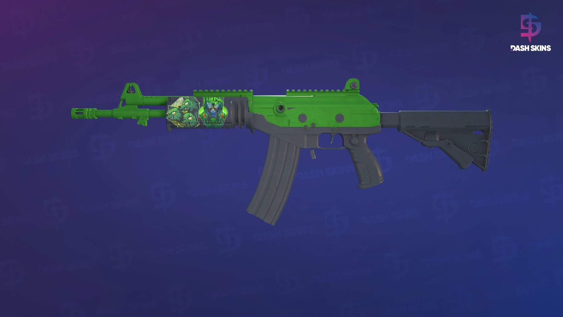 Souvenir Galil AR | Green Apple (Minimal Wear) Screenshot Playside