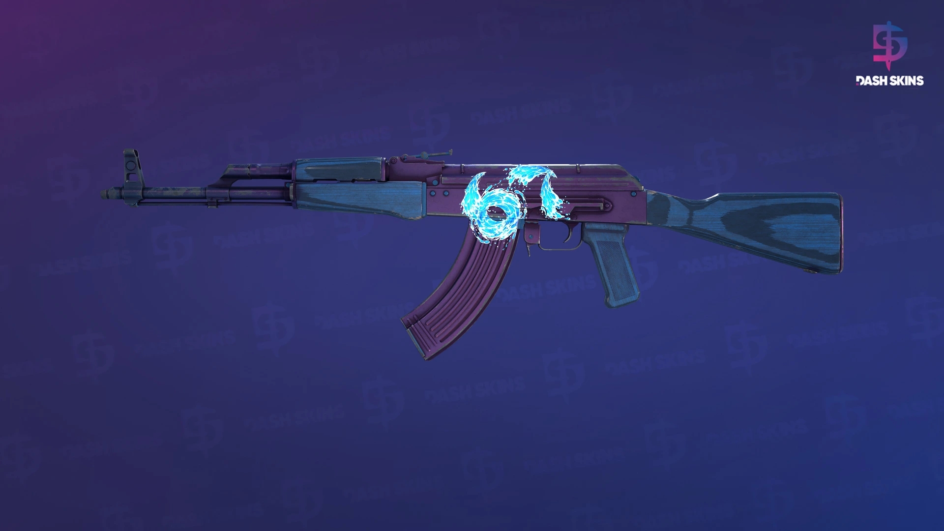 AK-47 | Midnight Laminate (Field-Tested) Screenshot Playside