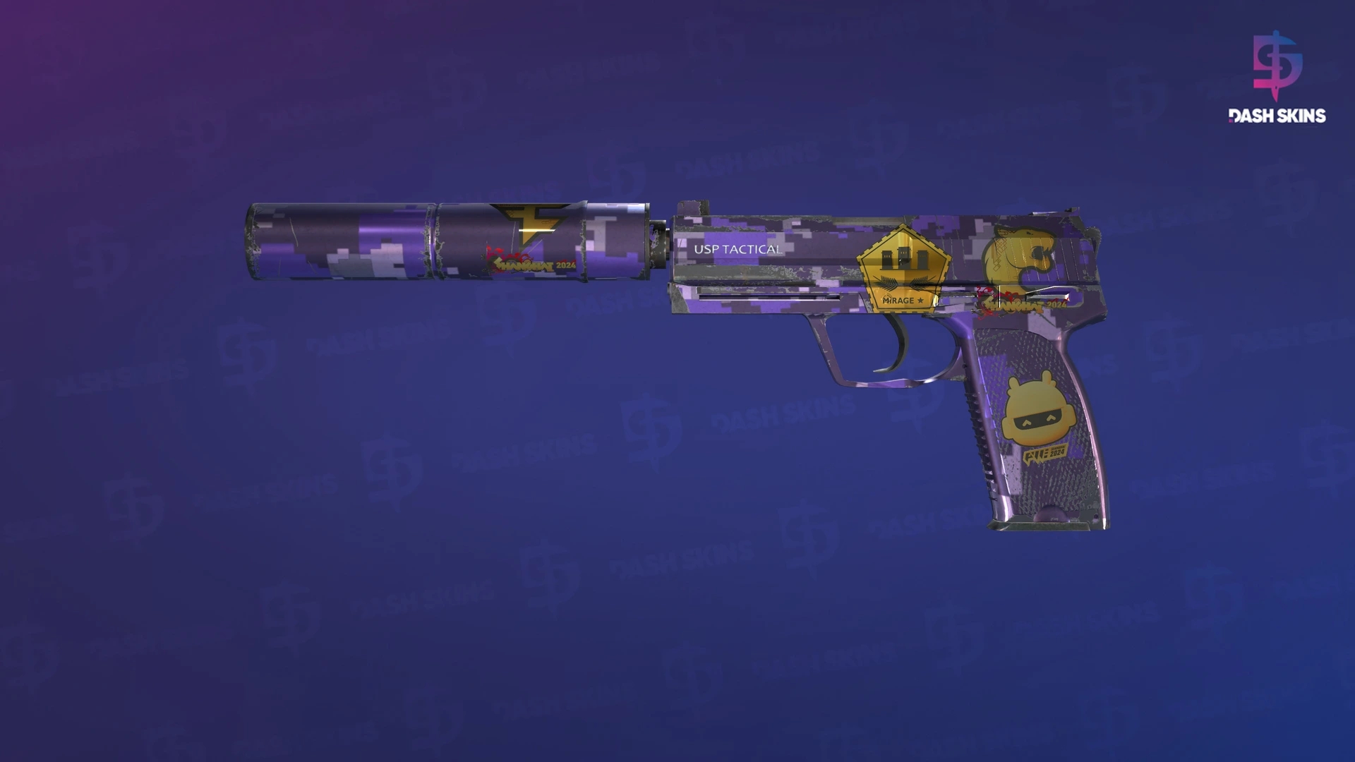 Souvenir USP-S | Purple DDPAT (Field-Tested) Screenshot Playside
