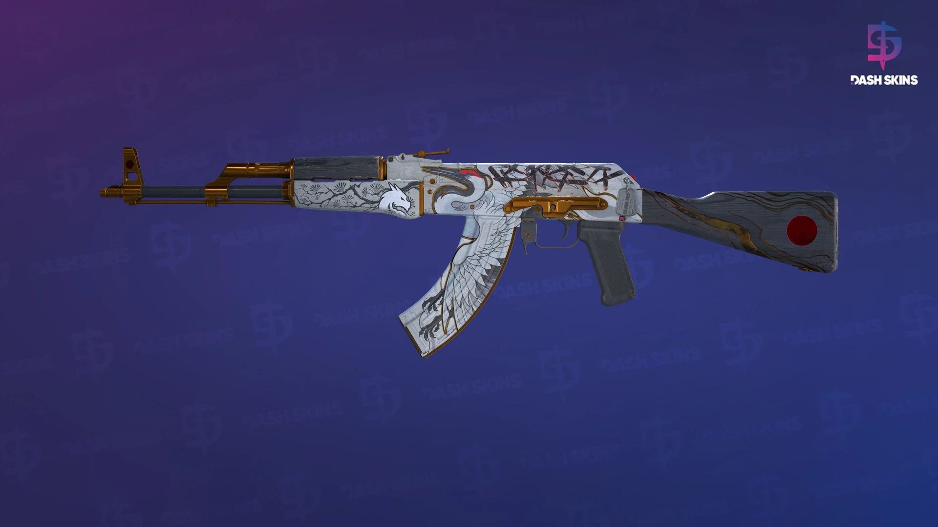 AK-47 | Crane Flight (Field-Tested) Screenshot Playside