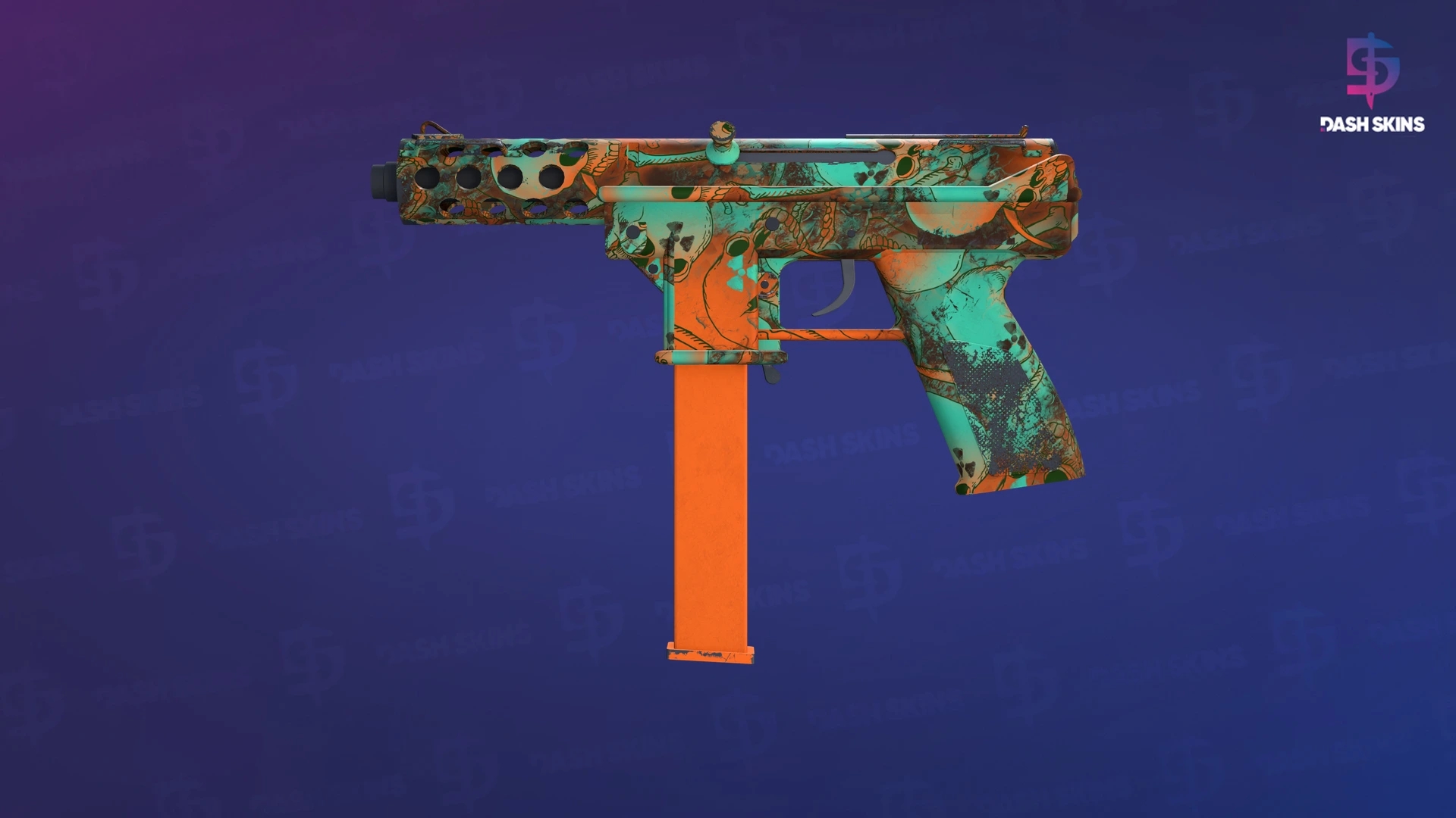 Tec-9 | Toxic (Minimal Wear) Screenshot Playside