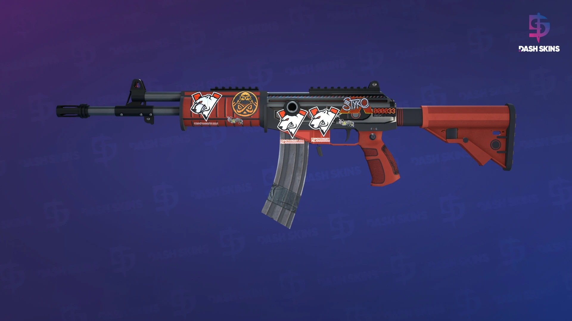 StatTrak™ Galil AR | Firefight (Minimal Wear) Screenshot Playside