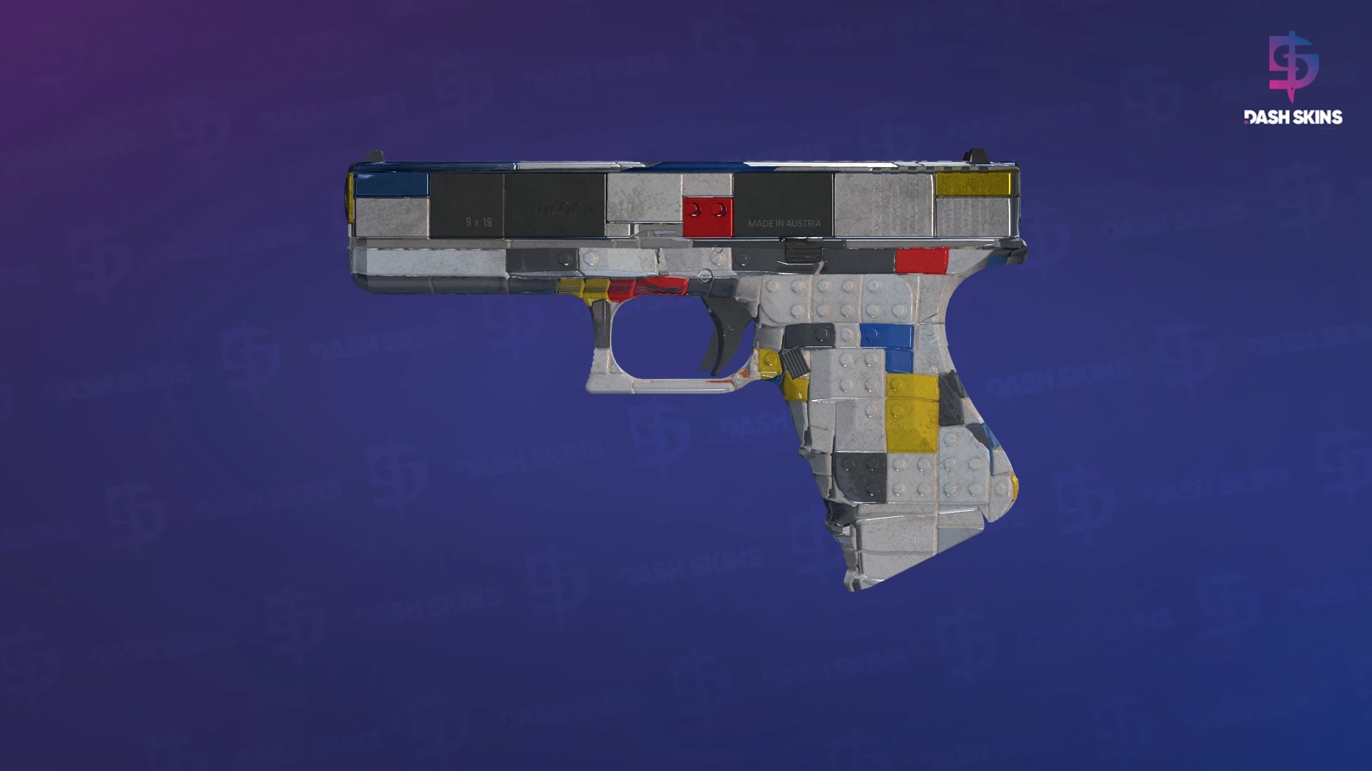 Glock-18 | Block-18 (Battle-Scarred) Screenshot Playside