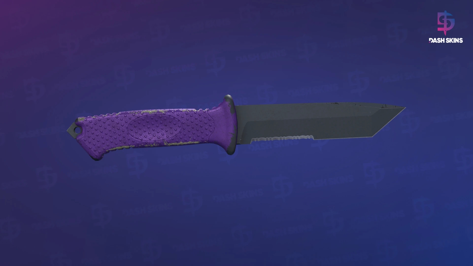 ★ Ursus Knife | Ultraviolet (Battle-Scarred) Screenshot Playside