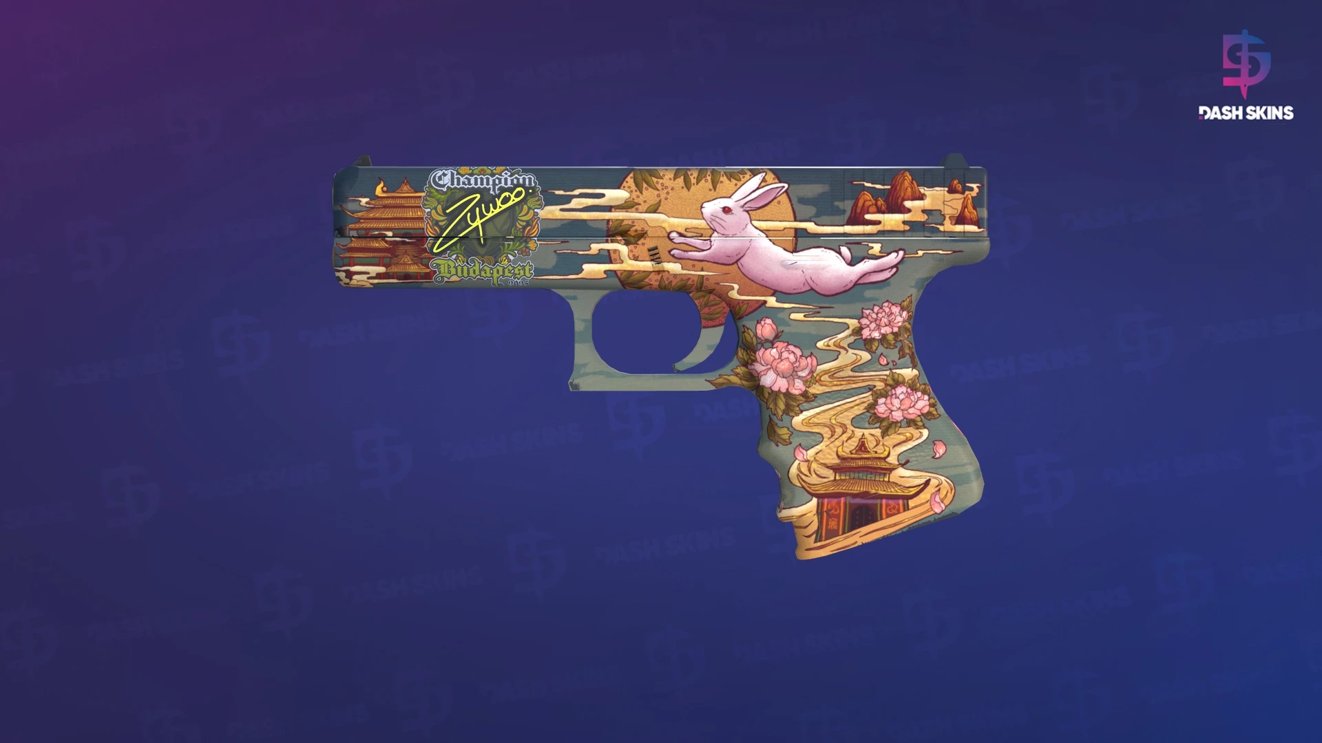 Glock-18 | Umbral Rabbit (Minimal Wear) Screenshot Playside
