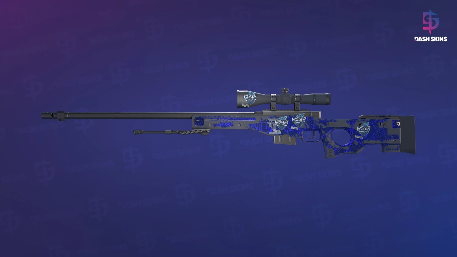AWP | Sun in Leo (Well-Worn) Screenshot Playside