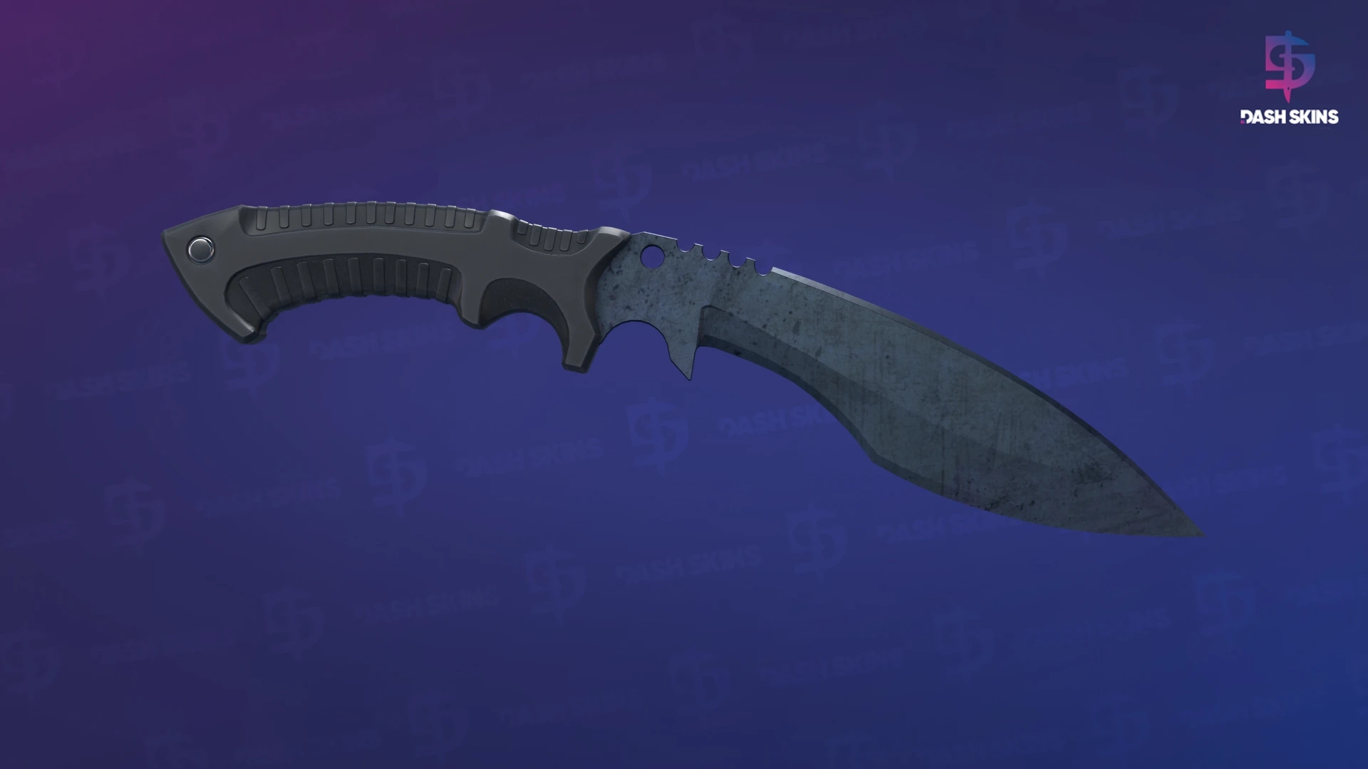 ★ Kukri Knife | Blue Steel (Field-Tested) Screenshot Playside