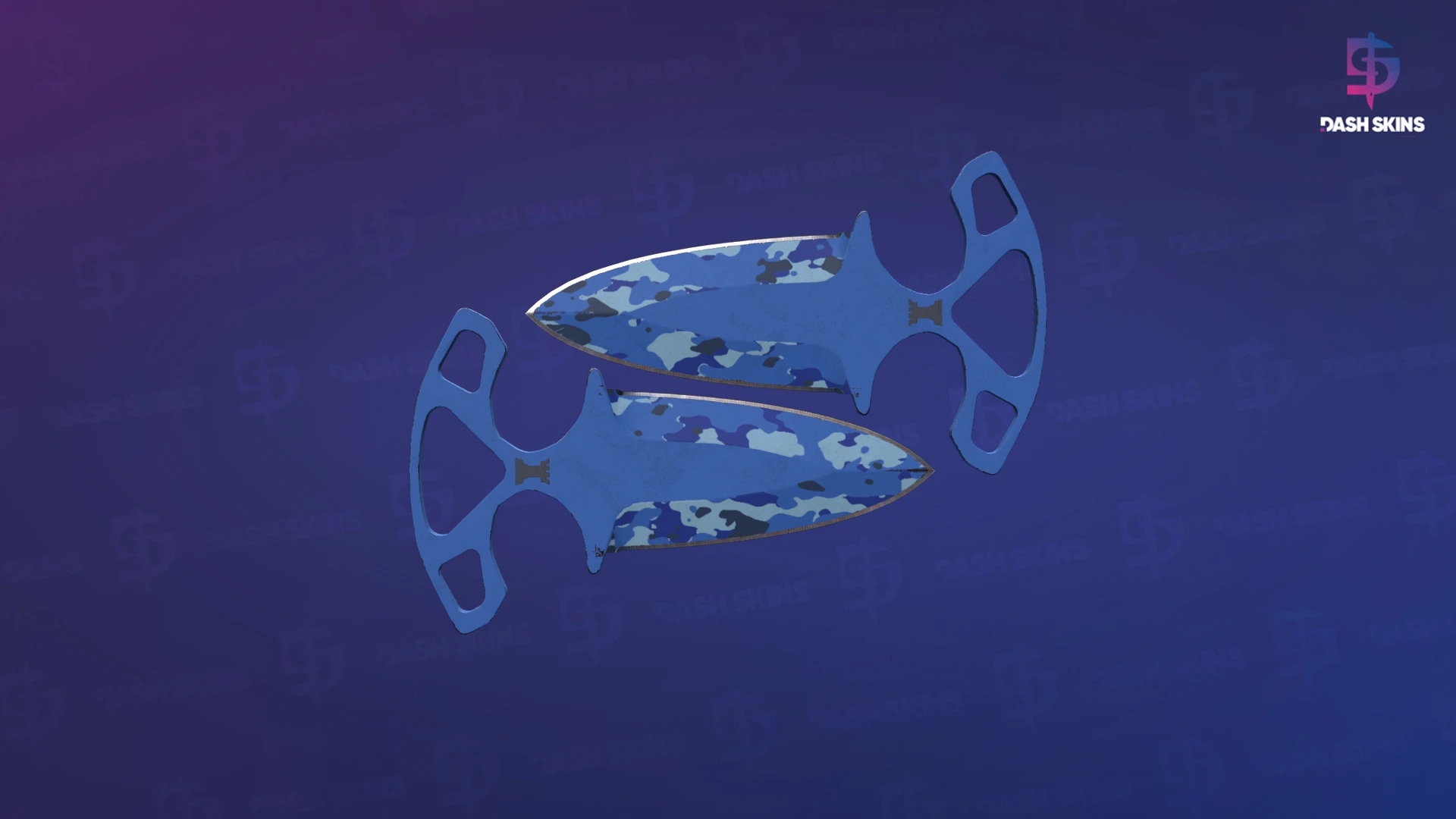 ★ Shadow Daggers | Bright Water (Field-Tested) Screenshot Playside