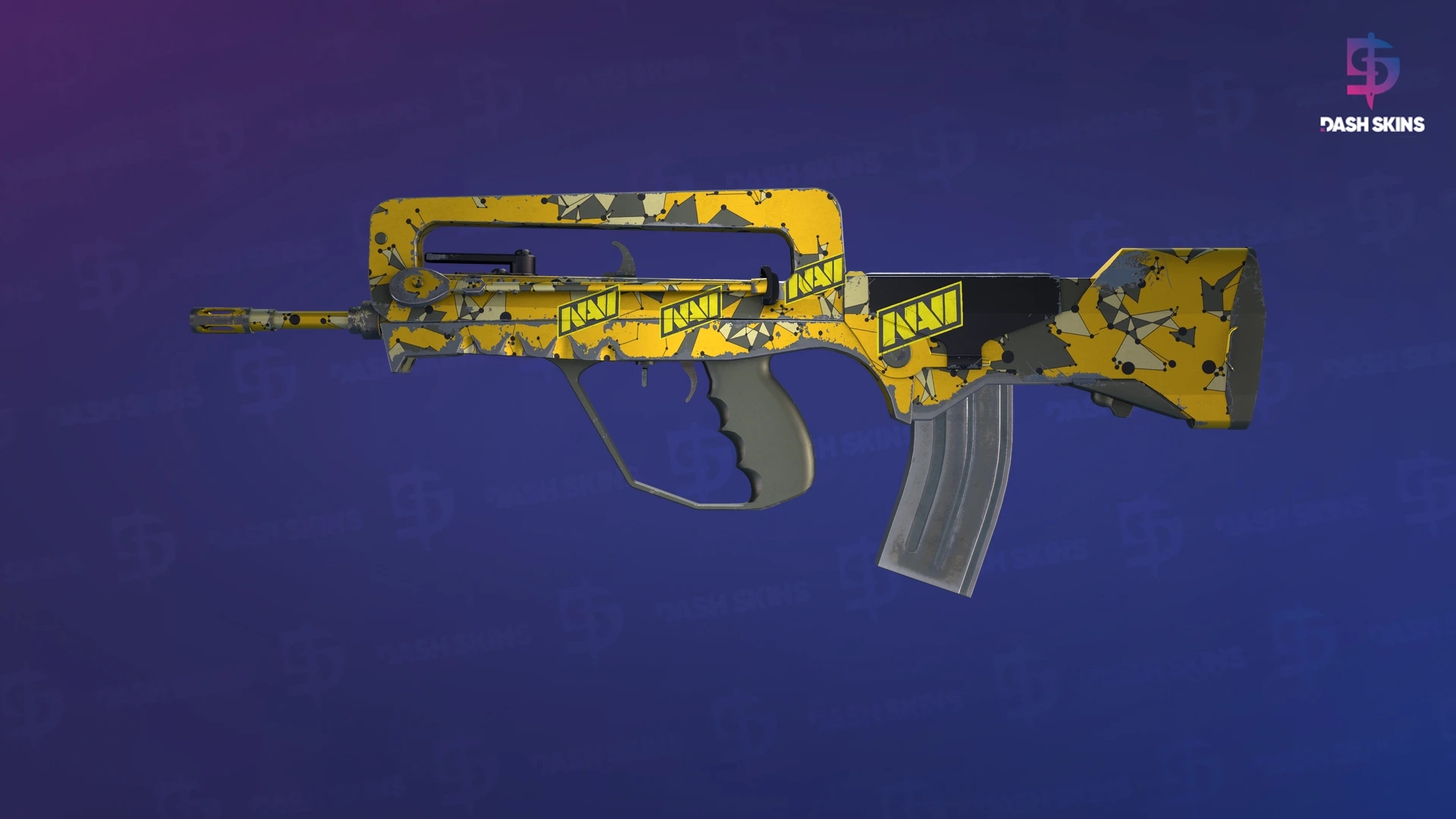 FAMAS | Neural Net (Minimal Wear) Screenshot Playside