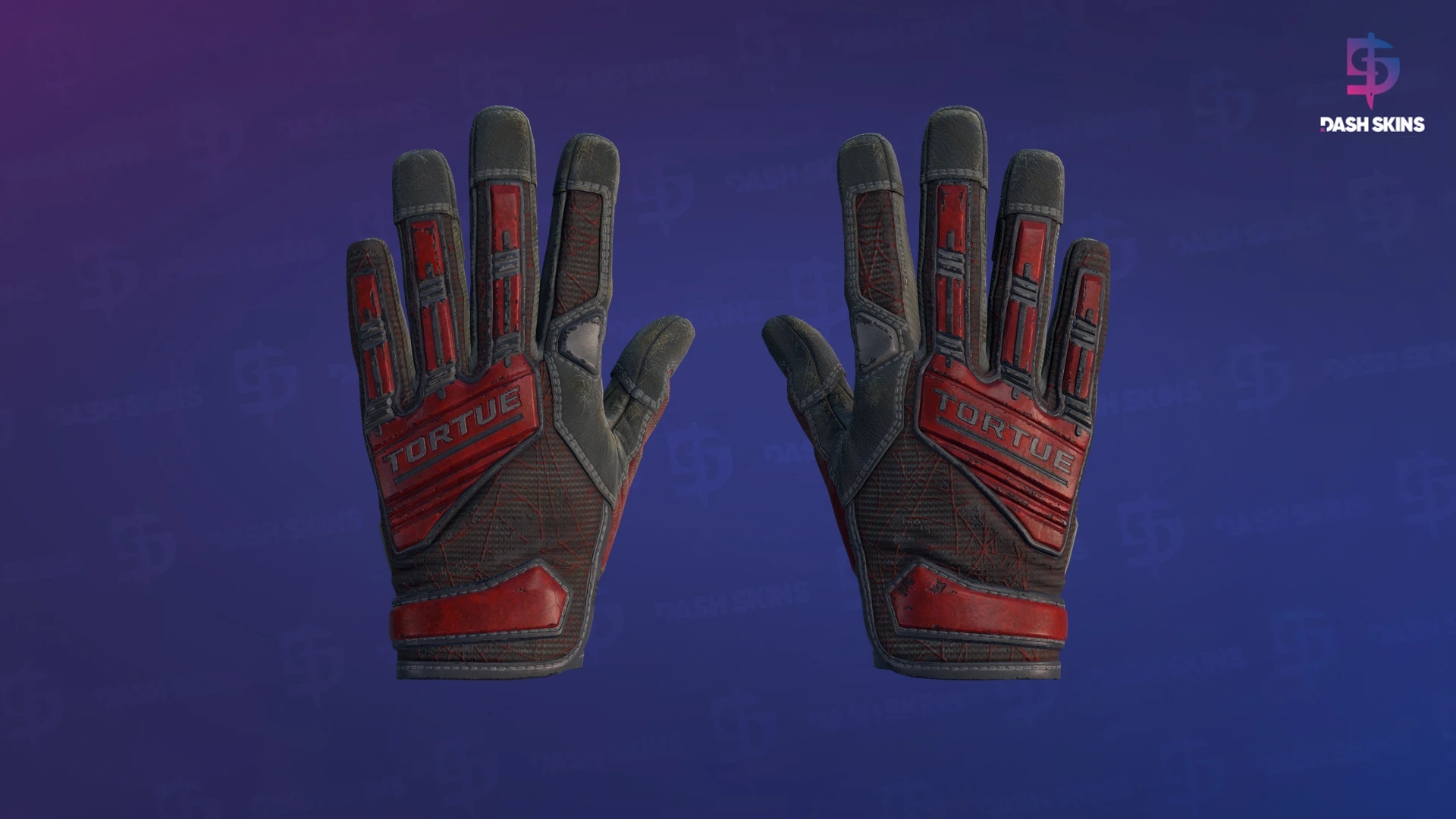 ★ Specialist Gloves | Crimson Web (Well-Worn) Screenshot Playside