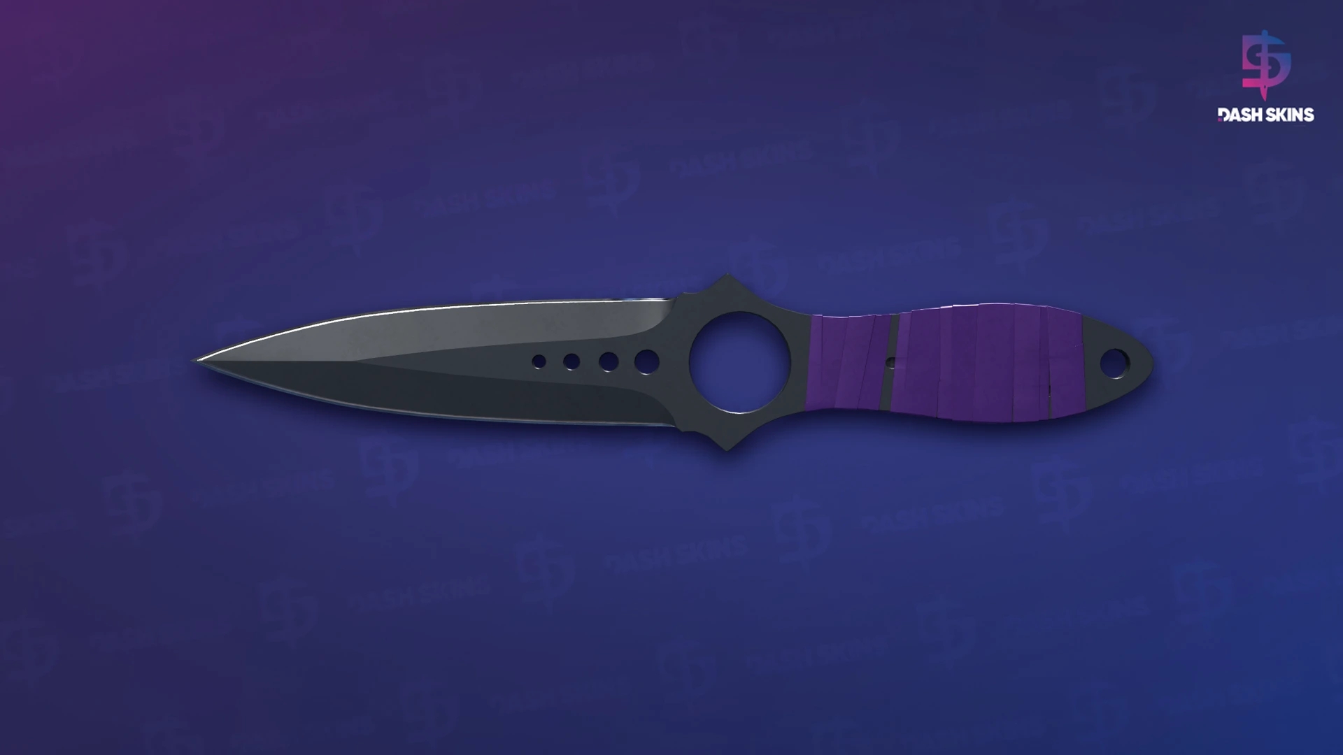 ★ Skeleton Knife | Ultraviolet (Field-Tested) Screenshot Playside