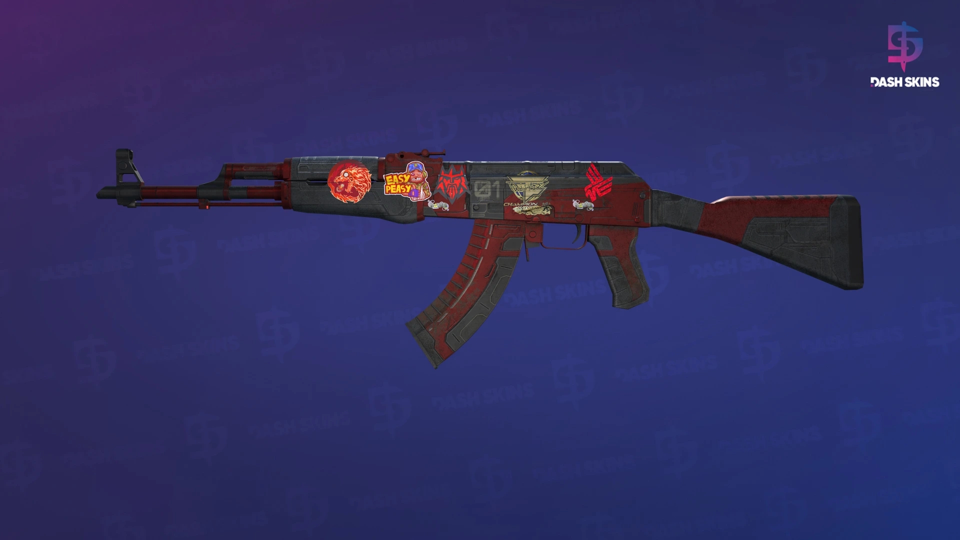 AK-47 | Orbit Mk01 (Battle-Scarred) Screenshot Playside