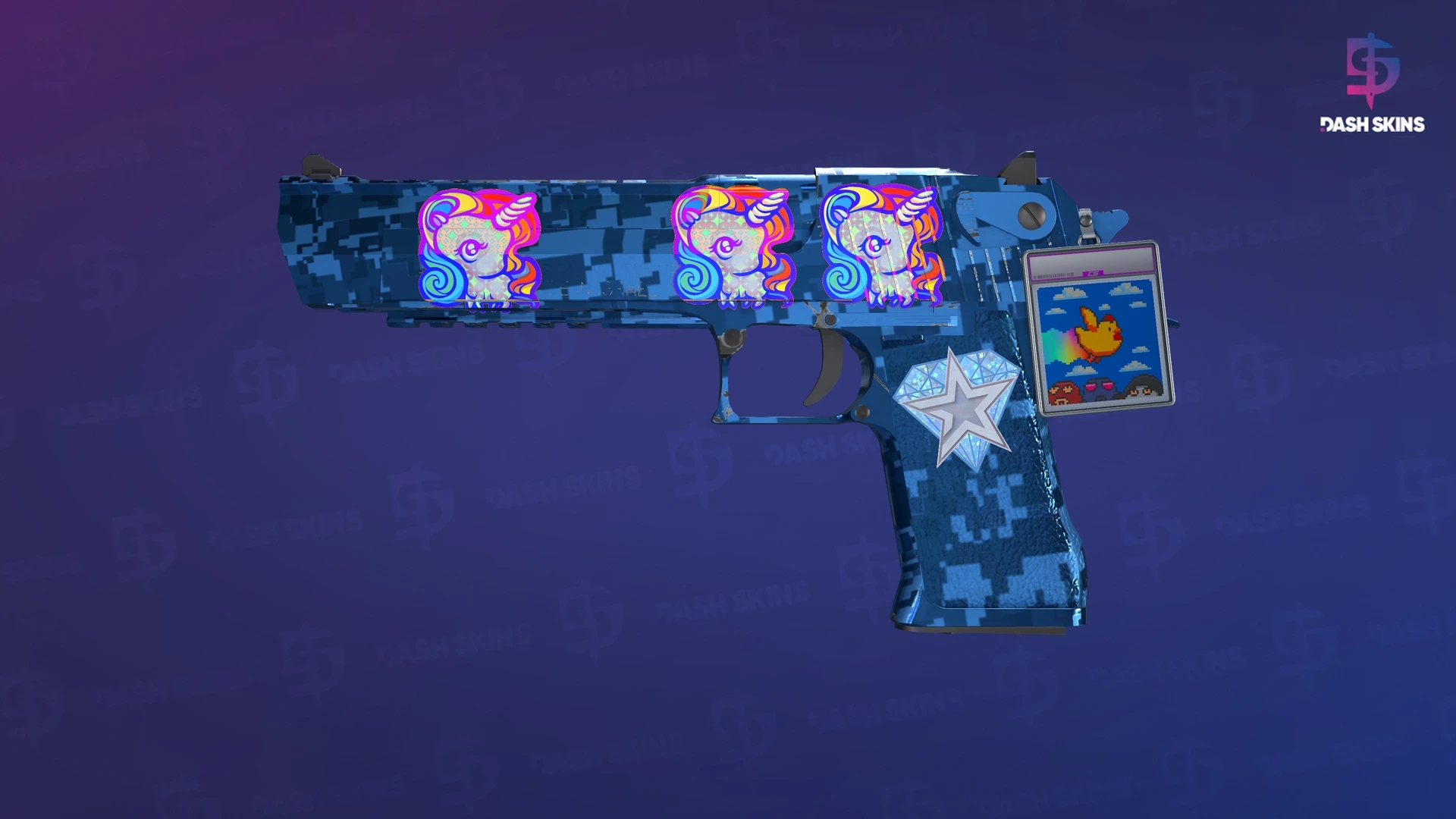 Desert Eagle | Cobalt Disruption (Factory New) Screenshot Playside