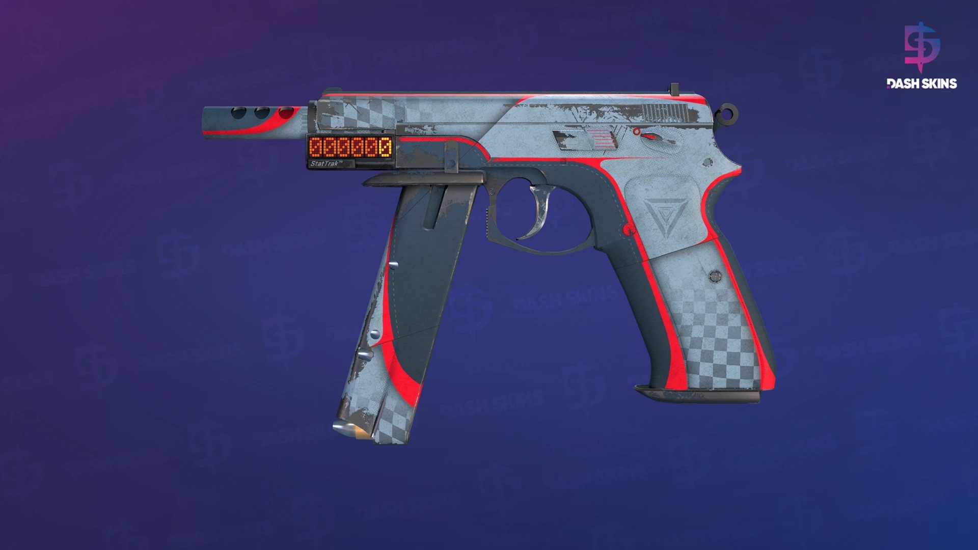 StatTrak™ CZ75-Auto | Pole Position (Well-Worn) Screenshot Playside