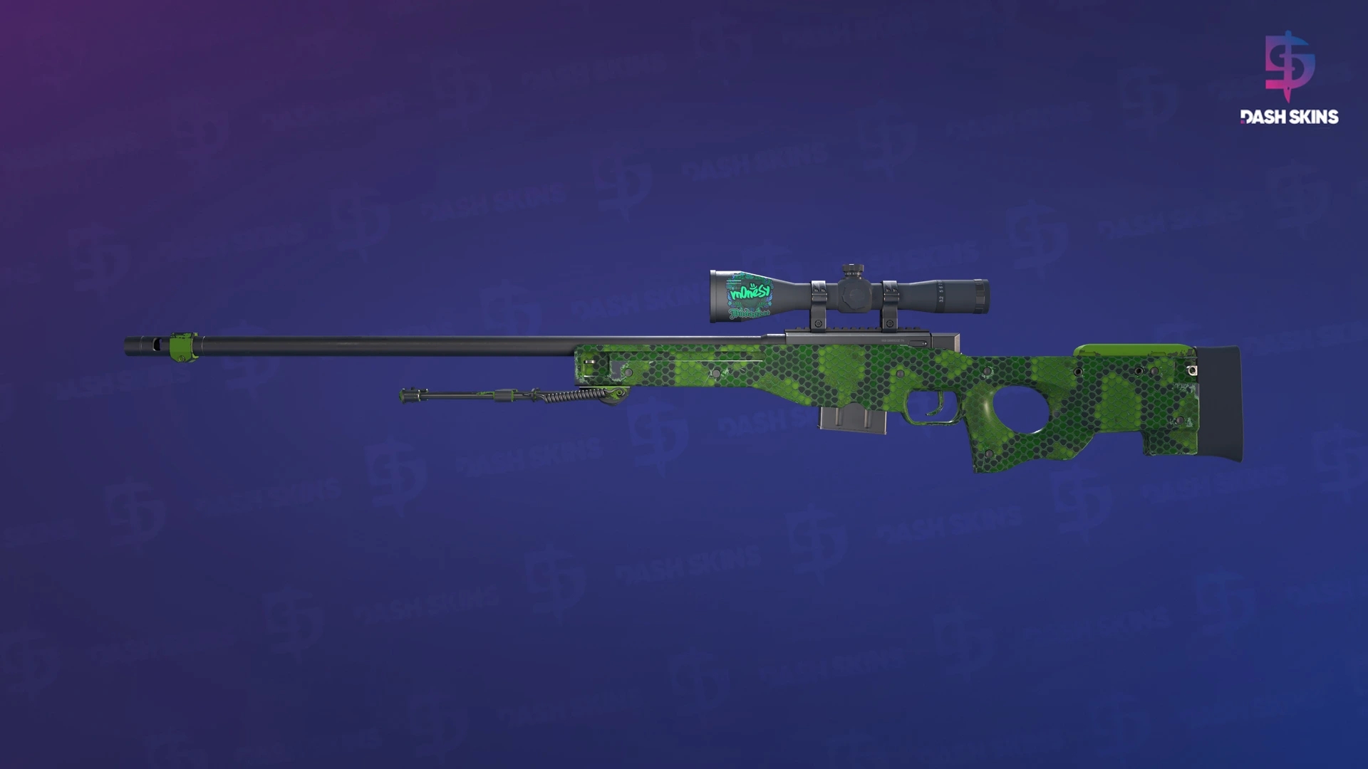 AWP | Pit Viper (Minimal Wear) Screenshot Playside
