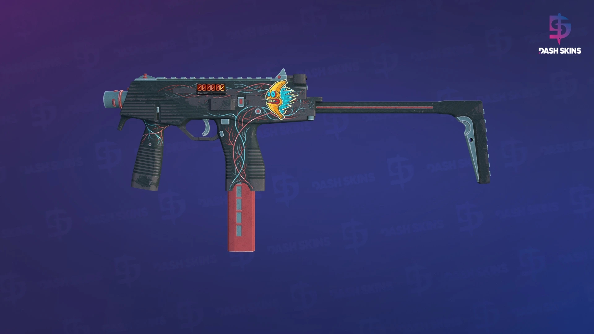 StatTrak™ MP9 | Capillary (Battle-Scarred) Screenshot Playside